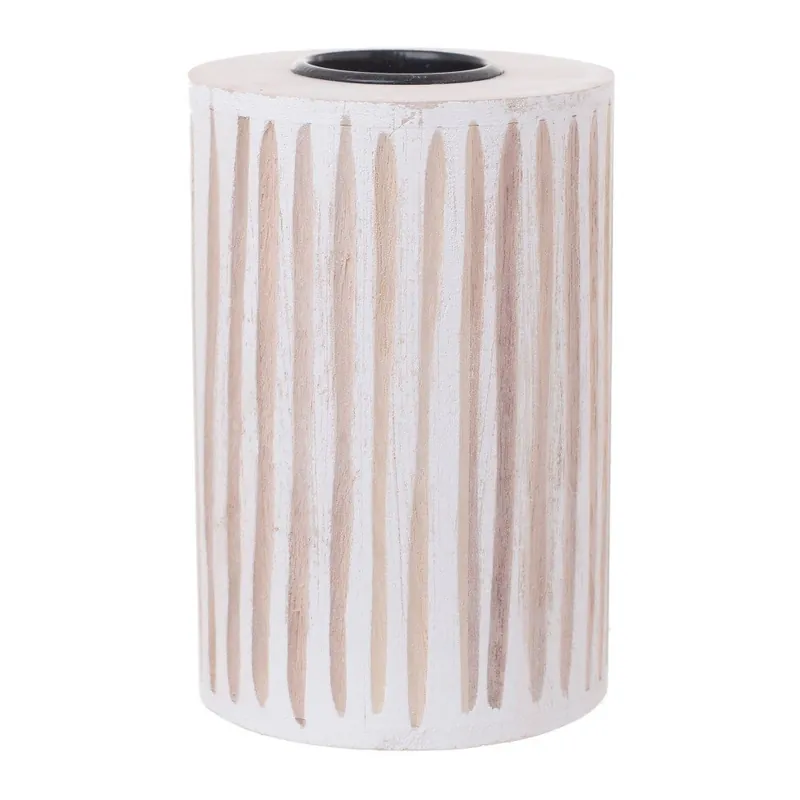 Świecznik brzozowy InArt Catia, 15 cm Bonami Wyjątkowa oferta