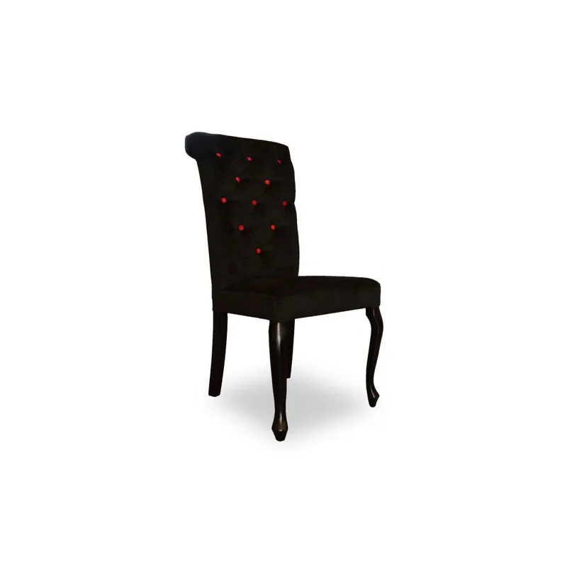 Czarne krzesło Massive Home Marjorie Bonami Oferta