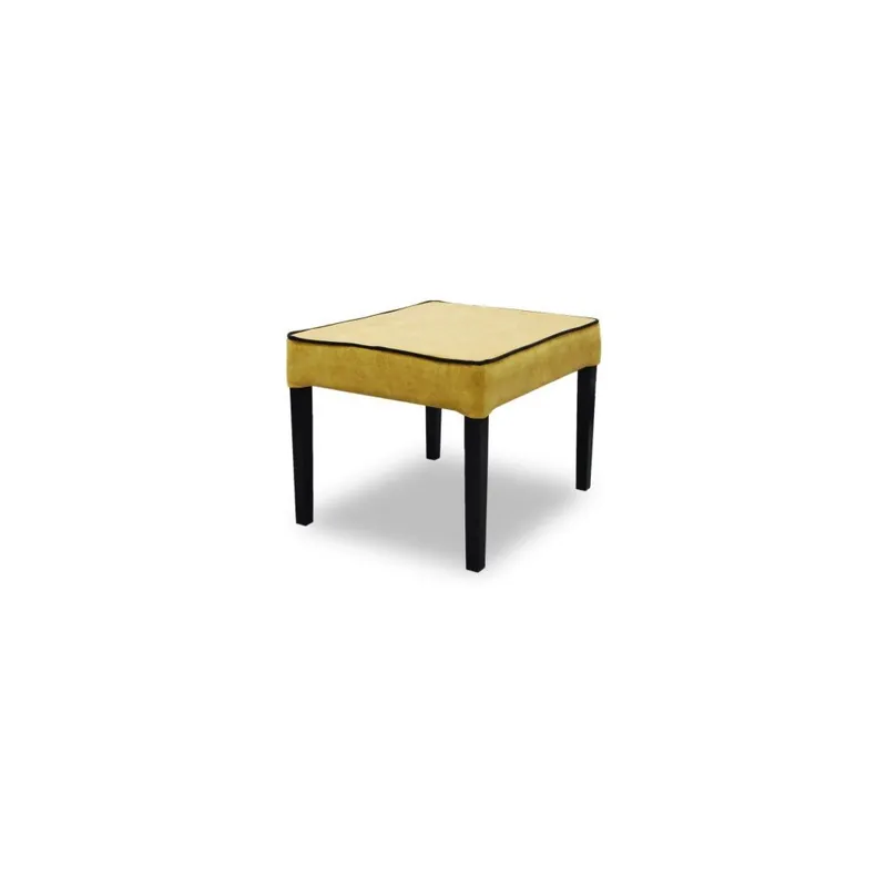 Żółty taboret Massive Home Lucy Bonami Łatwy zwrot