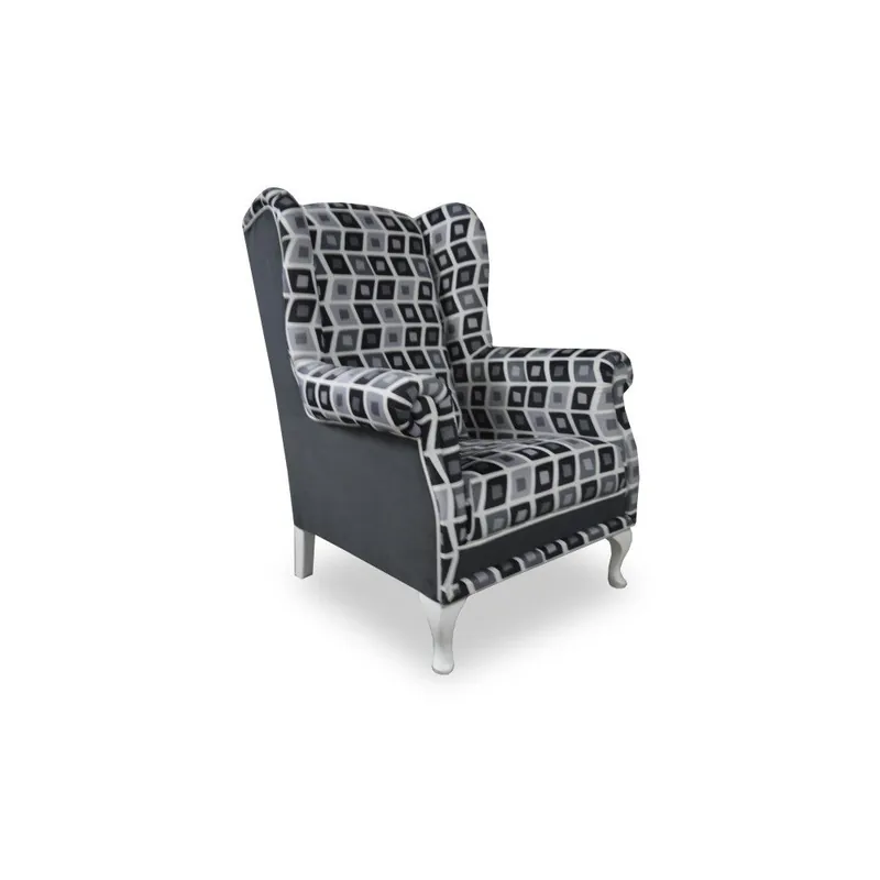 Szaro-czarny fotel Massive Home Wing Bonami Kup online
