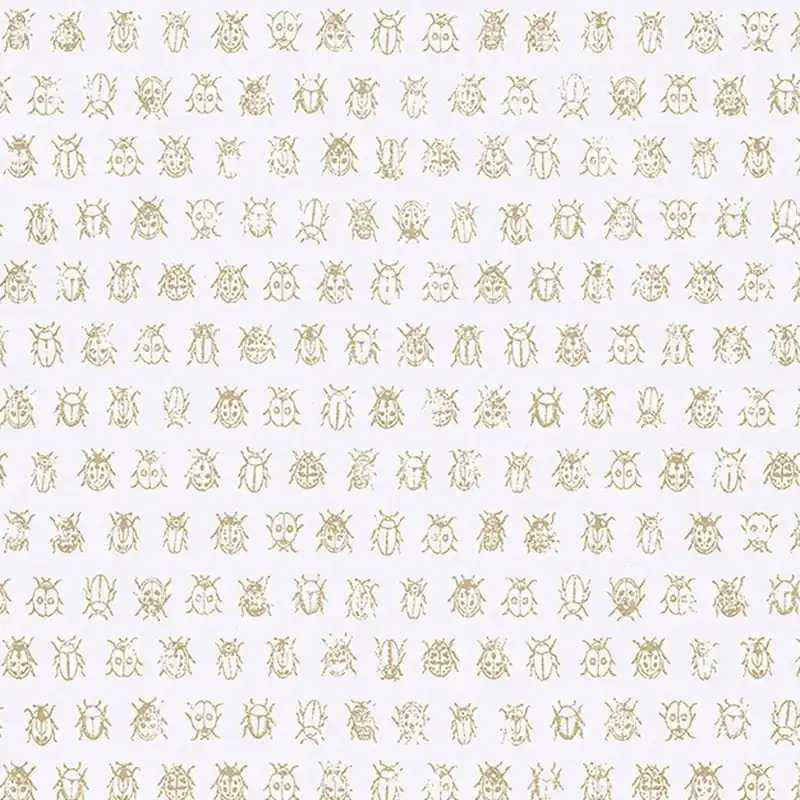 Biała tapeta z włókna szklanego Pip Studio Bugs Bonami Oferta limitowana