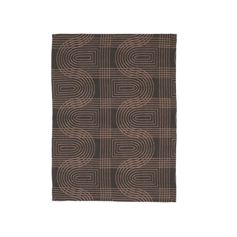 Ciemnobrązowa ścierka kuchenna PT KITCHEN Retro Bonami Ostatnie sztuki