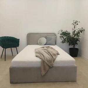 ZUMA SM 02 pojedyncze łóżko 90x200 z tapicerowanym zagłowiem Niska cena