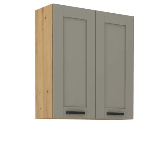 Szafka górna Luna Clay grey/artisan 80 G-90 2F Hit sprzedaży