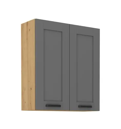 Bezpieczna płatność Szafka górna Luna Dust grey/artisan 80 G-90 2F
