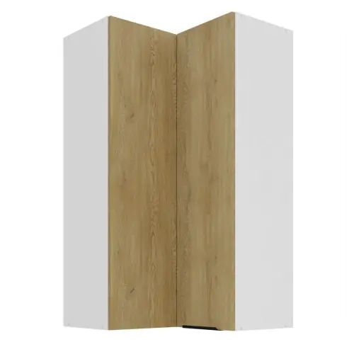 Ostatnie sztuki Szafka górna narożna Cremona biały 60x60 GN-108 2F (90°)