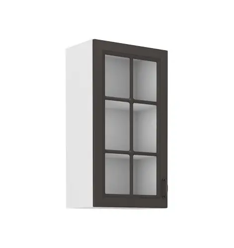 Szafka górna Stilo Grafit/biały 40 GS-90 1F Oferta limitowana