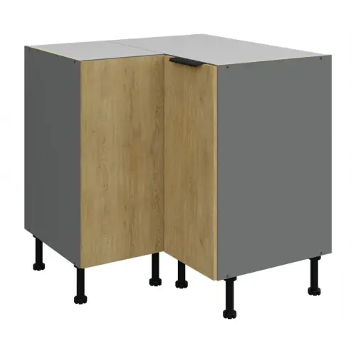 Szafka narożna Cremona Antracyt 90x90 DN 2F BB (90°) Do wyczerpania zapasów