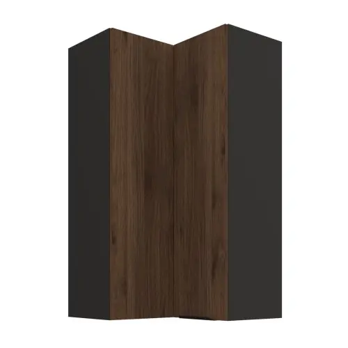 Szafka narożna Monza orzech 60x60 GN-108 2F (90°) Bezpieczne zakupy