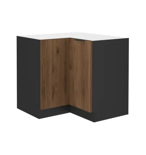 Szafka narożna Monza orzech 90x90 DN 1F BB Bestseller
