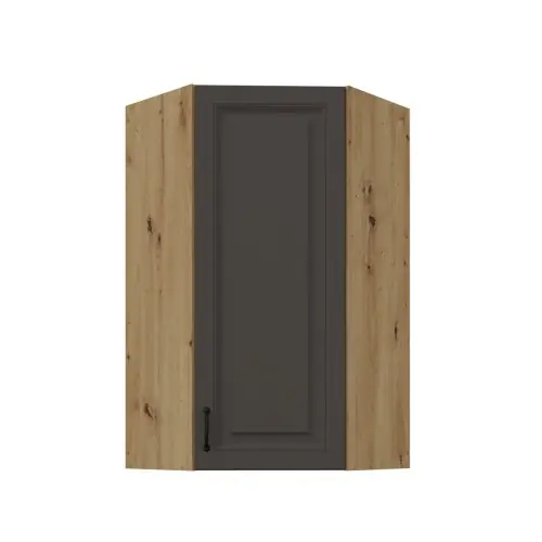 Premium Szafka narożna Stilo Grafit/artisan 60x60 GN-108 (45°) 1F