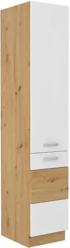 Szafka stojąca Artisan biały połysk 40 DK-210 2F Oferta limitowana
