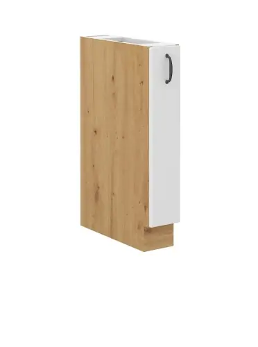 Wyjątkowa oferta Szafka stojąca z koszem Stilo biały/artisan 15 D CARGO BB