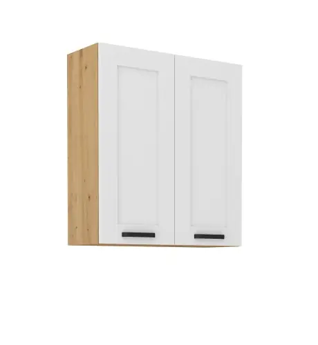 Obniżka ceny Szafka wisząca Luna biały/artisan 80 G-90 2F