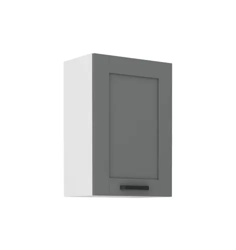Tani Szafka wisząca Luna Dust grey/biały 50 G-72 1F