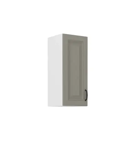 Szafka wisząca Stilo Clay Grey/biały 30 G-90 1F Bezpieczne zakupy
