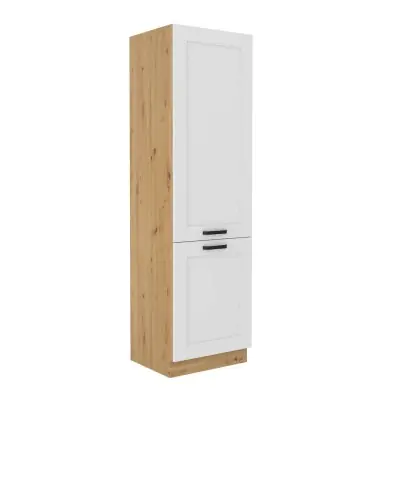 Zabudowa lodówki Luna biały/artisan 60 LO-210 2F Wybór klientów