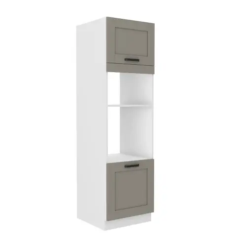 Zamów teraz Zabudowa piekarnika oraz mikrofali Luna Clay grey/biały 60 DPM-210 2F