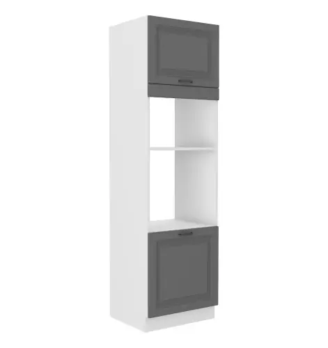 Zabudowa piekarnika oraz mikrofali Stilo Dust grey/biały 60 DPM-210 2F Okazja