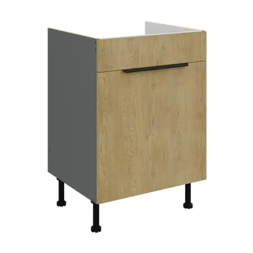 Oferta Zabudowa zlewu Cremona Antracyt 60 ZL 1S BB szuflada