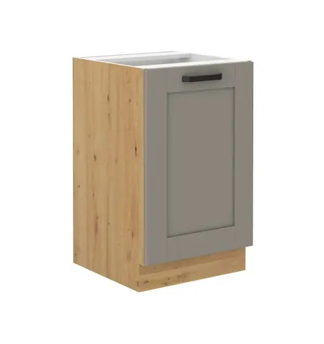 Zabudowa zlewu Luna Clay grey/artisan 50 ZL 1F BB Nowy