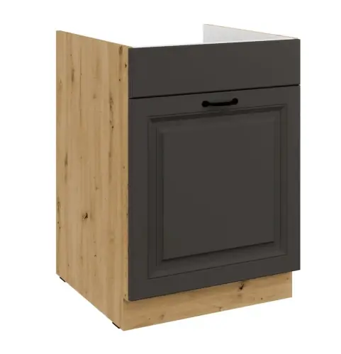 Zabudowa zlewu Stilo Grafit/artisan 60 ZL 1S BB szuflada Tylko dziś