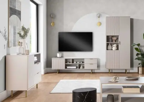 Promocja Zestaw mebli "B" do salonu Nubia cashmere