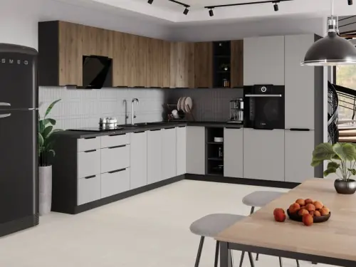 Nie przegap Zestaw mebli kuchennych Arona/Mozna 310 na 250cm z blatem