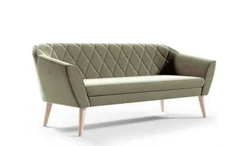 Do wyczerpania zapasów Skandynawska Sofa Victoria 3 jasny beż - tkanina Riviera 16