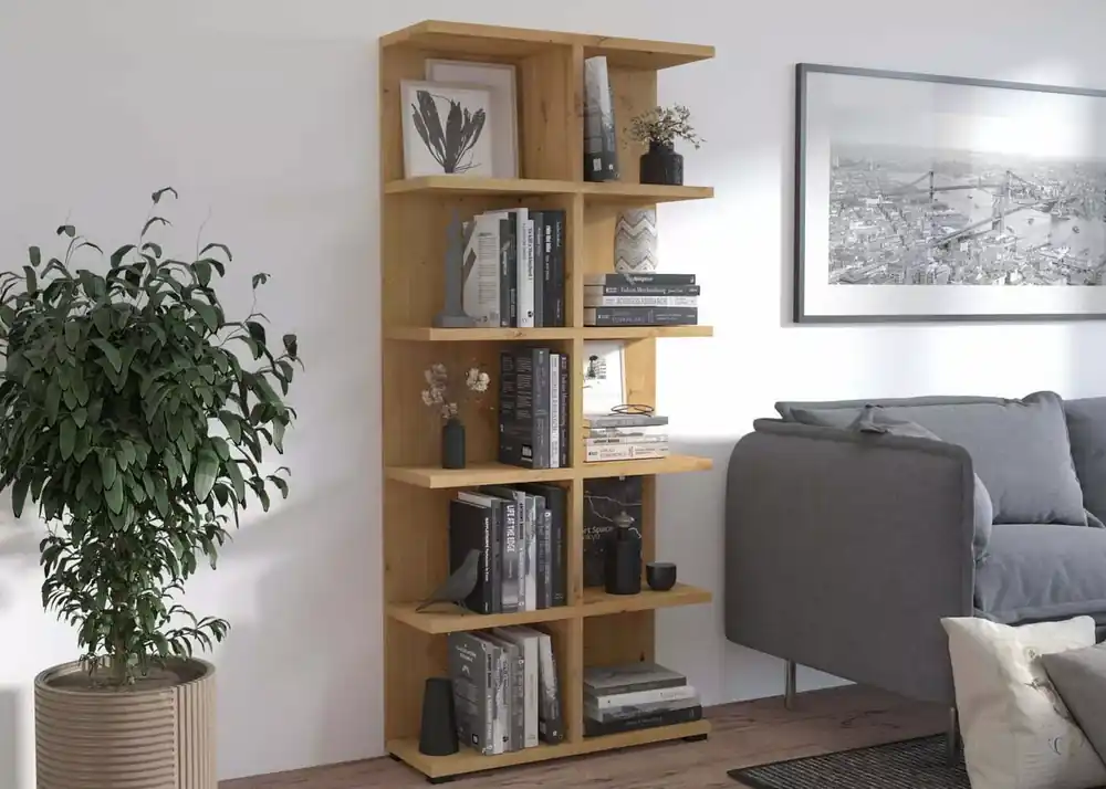 Bestseller Wysoki regał stojący Morin 5 Artisan