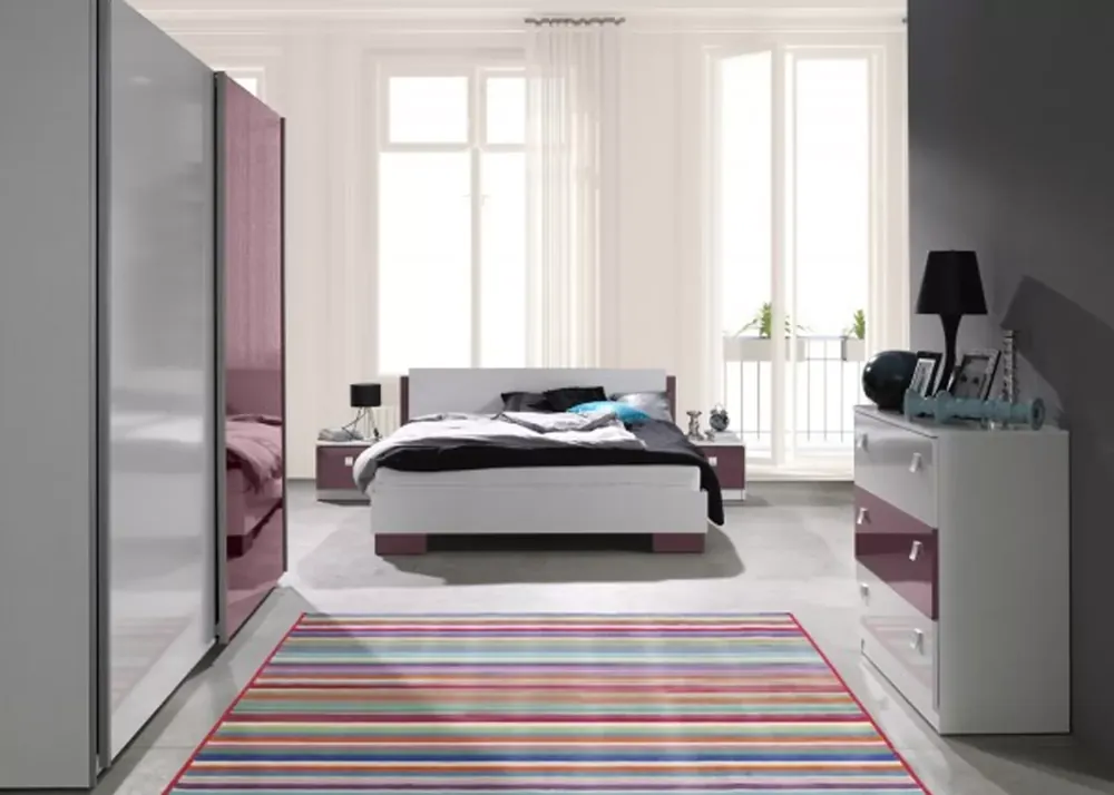 Tylko do końca tygodnia Nowoczesna sypialnia Luxury w dwóch kolorach do wyboru