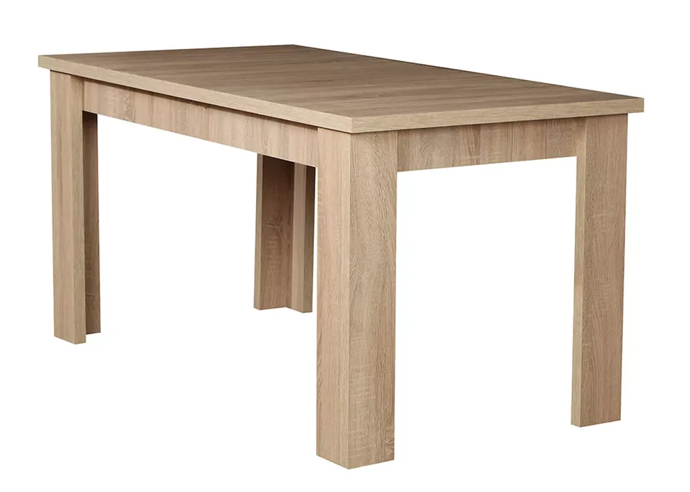 Prostokątny nowoczesny stół York z funkcją rozkładania 150-190x80 cm z płyty laminowanej Super okazja