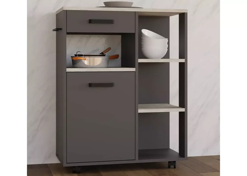 Bezpieczne zakupy Nowoczesny i praktyczny buffet Marettimo 80 cm do Twojego wnętrza