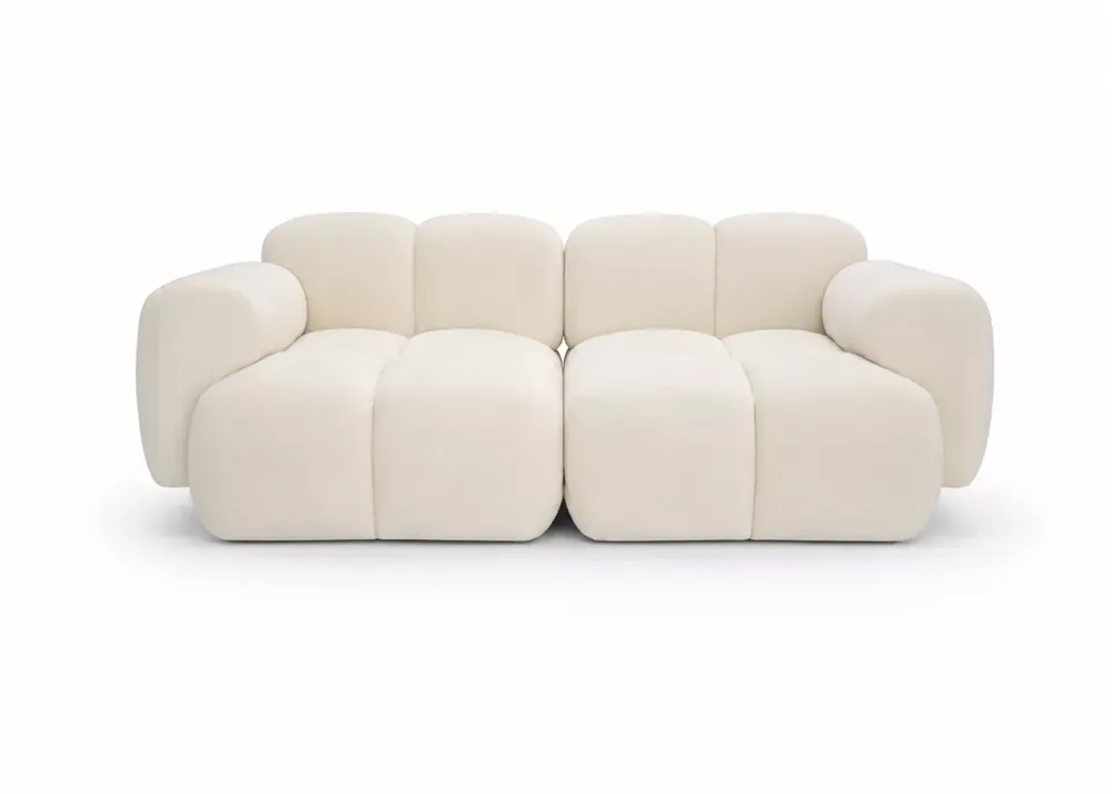 Sofa modułowa Paradiso 2 – kompaktowa, nowoczesna, wygodna, do salonu i biura Obniżka ceny