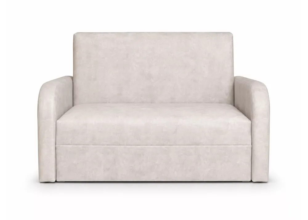 Kanapa amerykanka Tori II z funkcją spania i pojemnikiem na pościel – stylowa sofa 2-osobowa dostępna w 5 kolorach tkanin Taniej