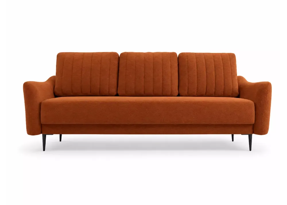 Kanapa Arvella – elegancka sofa 3-osobowa z funkcją spania i pojemnikiem na pościel, dostępna w 6 kolorach tkanin Cena promocyjna